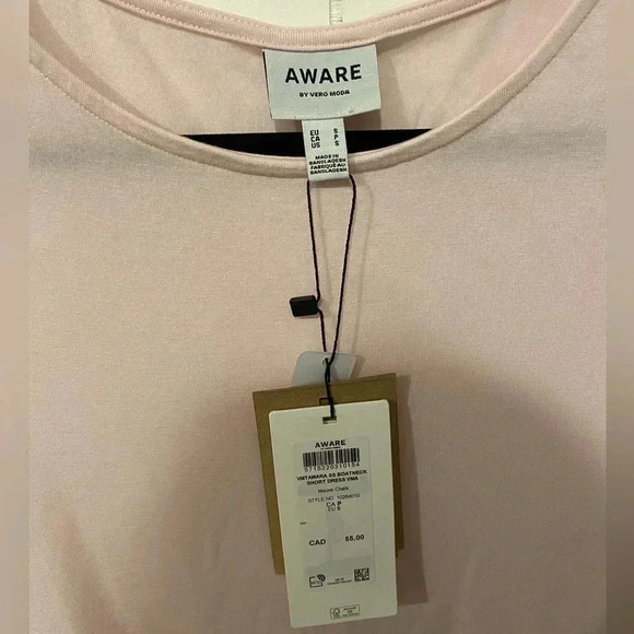 Vero  Moda AWARE | TAMARA BOATNECK MINI DRESS - Picture 8 of 9